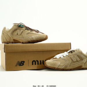 Miu Miu - Sneakers basses - Beige sable