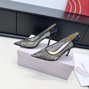 Jimmy Choo - Escarpins à talon - Noir verni