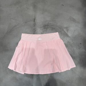 Alo - Jupe sport plissée taille haute - Rose