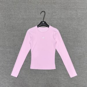 Alo - Top sport manches longues ajusté - Rose