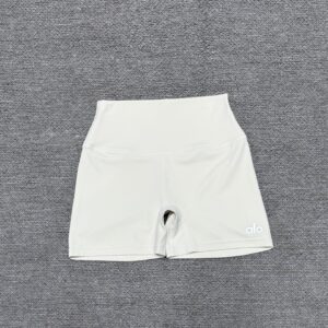 Alo - Short sport taille haute - Ivoire