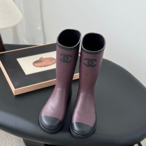 Chanel - Mules plates - Rose matelassé